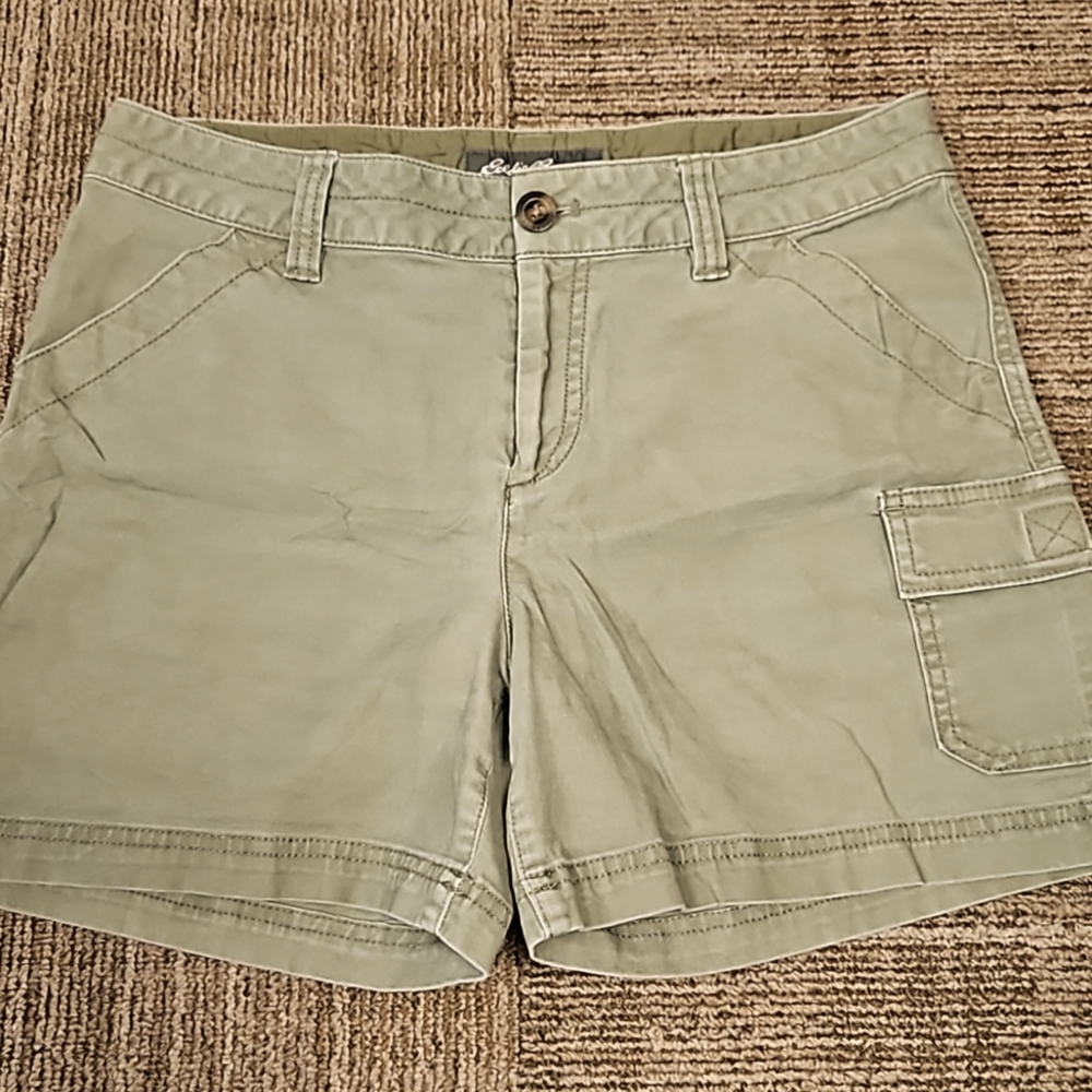 Eddie bauer cotton canvas shorts